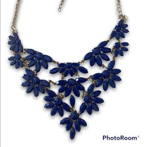 Fashion Navy Blue Necklace